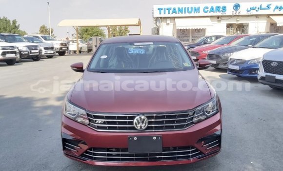 Buy Import Volkswagen Passat Red Car in Import - Dubai in Clarendon