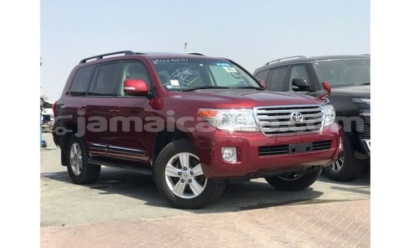 Buy Import Toyota Land Cruiser Red Car in Import - Dubai in Clarendon