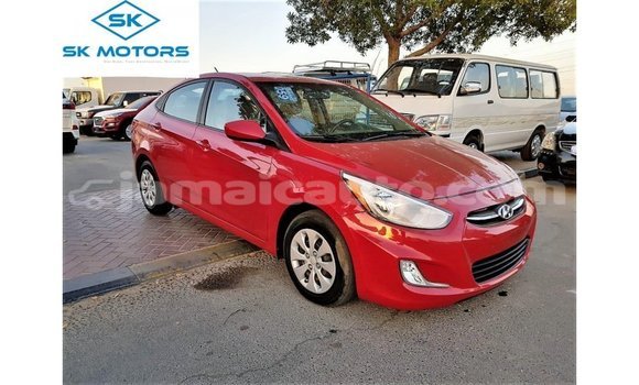 Buy Import Hyundai Accent Red Car in Import - Dubai in Clarendon