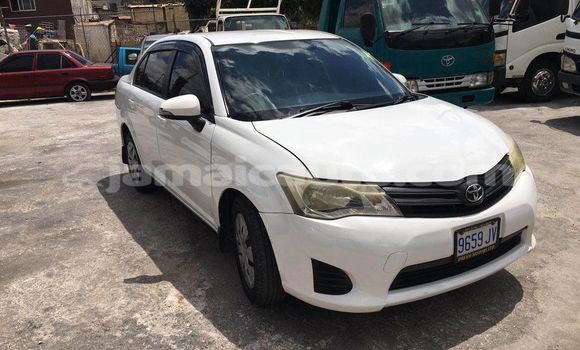 Buy Used Toyota Axio White Car in Lucea in Hanover Buy Used Toyota Axio White Car in Lucea in Hanover