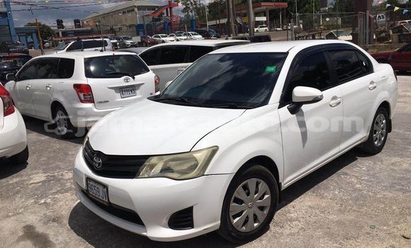 Buy Used Toyota Axio White Car in Lucea in Hanover Buy Used Toyota Axio White Car in Lucea in Hanover
