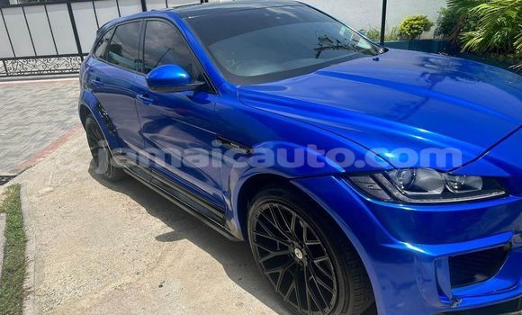 Buy Used Jaguar F-Pace Blue Car in Import - Dubai in Clarendon