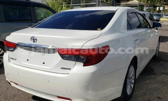 Buy Used Toyota Mark X White Car in Lucea in Hanover Buy Used Toyota Mark X White Car in Lucea in Hanover