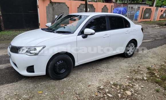 Buy Used Toyota Axio White Car in Lucea in Hanover Buy Used Toyota Axio White Car in Lucea in Hanover
