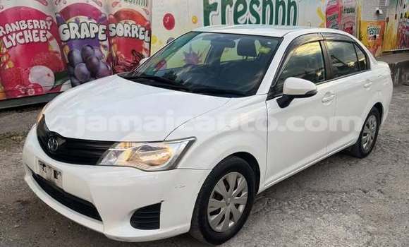Buy Used Toyota Axio White Car in Lucea in Hanover Buy Used Toyota Axio White Car in Lucea in Hanover