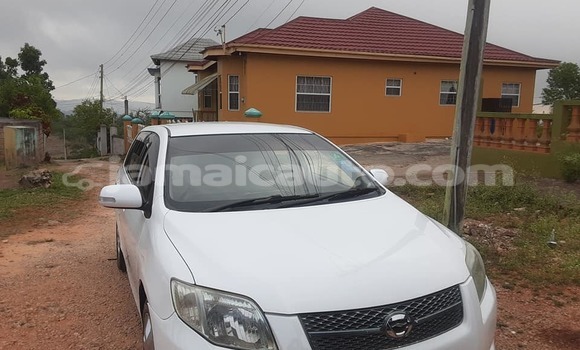 Buy Used Toyota Axio White Car in Falmouth in Trelawney Buy Used Toyota Axio White Car in Falmouth in Trelawney