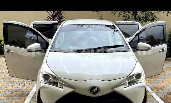 Buy Used Toyota Vitz White Car in Import - Dubai in Clarendon